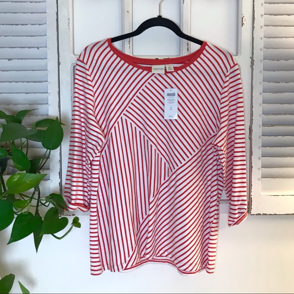 Red Striped Long Sleeve